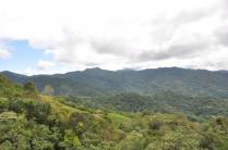 Região montanhosa ao redor do El Tucuche, a segunda mais alta montanha da ilha de Trinidad